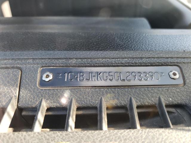 1C4BJWKG5GL293390 - 2016 JEEP WRANGLER U SPORT თეთრი ფოტო 12