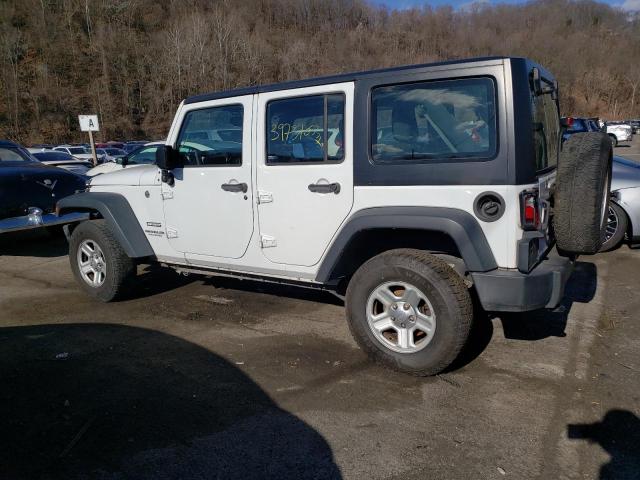 1C4BJWKG5GL293390 - 2016 JEEP WRANGLER U SPORT თეთრი ფოტო 2