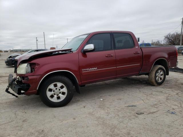 5TBET34166S562498 - 2006 TOYOTA TUNDRA DOUBLE CAB SR5 MAROON photo 1