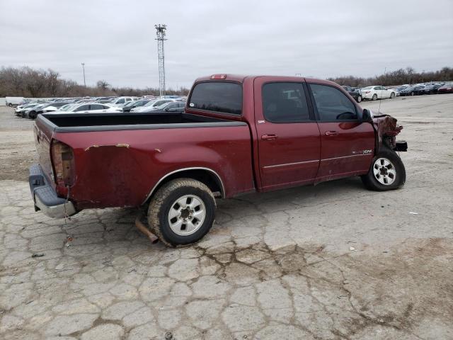 5TBET34166S562498 - 2006 TOYOTA TUNDRA DOUBLE CAB SR5 MAROON photo 3