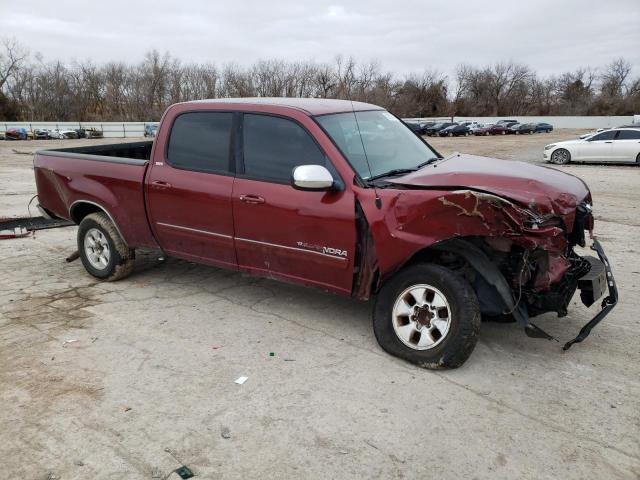 5TBET34166S562498 - 2006 TOYOTA TUNDRA DOUBLE CAB SR5 MAROON photo 4