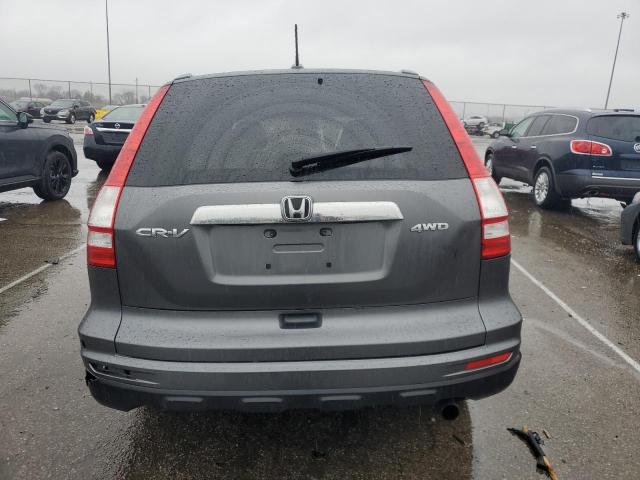 JHLRE4H77BC006559 - 2011 HONDA CR-V EXL GRAY photo 6