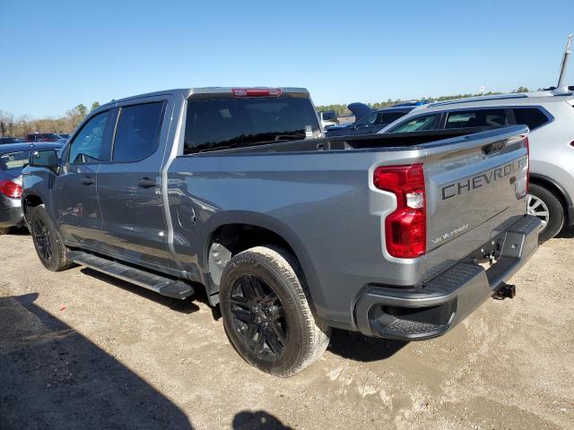 3GCPABEK2PG215905 - 2023 CHEVROLET SILVERADO C1500 CUSTOM GRAY photo 2