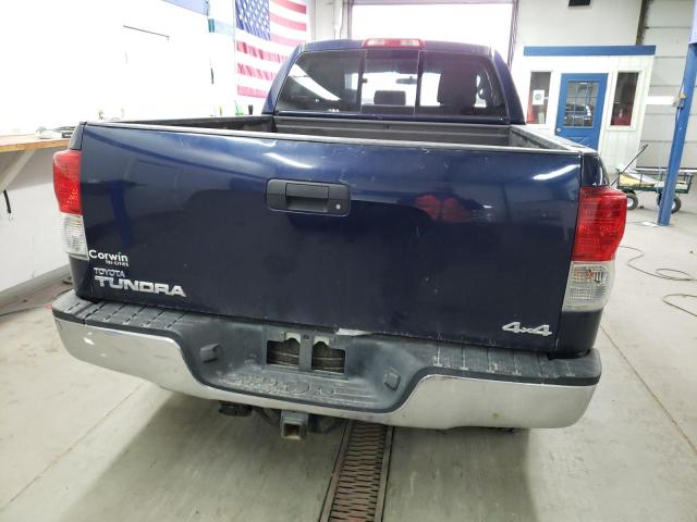 5TFUM5F12CX031555 - 2012 TOYOTA TUNDRA DOUBLE CAB SR5 BLUE photo 6