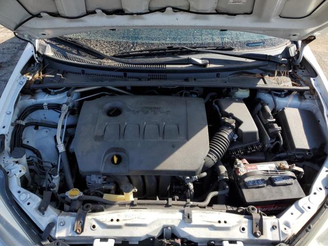 2T1BURHEXGC607363 - 2016 TOYOTA COROLLA L WHITE photo 11