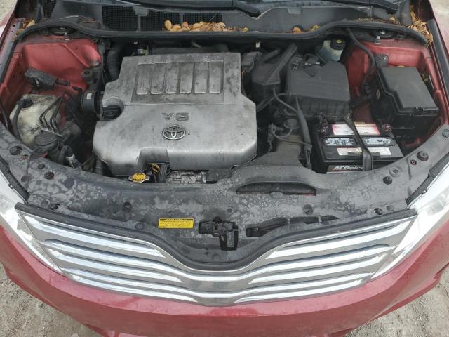 4T3ZK11A29U013758 - 2009 TOYOTA VENZA RED photo 12