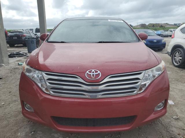 4T3ZK11A29U013758 - 2009 TOYOTA VENZA RED photo 5