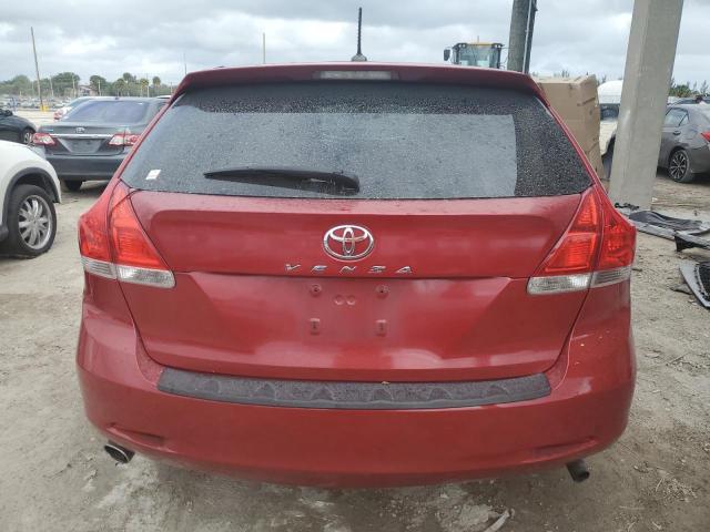 4T3ZK11A29U013758 - 2009 TOYOTA VENZA RED photo 6