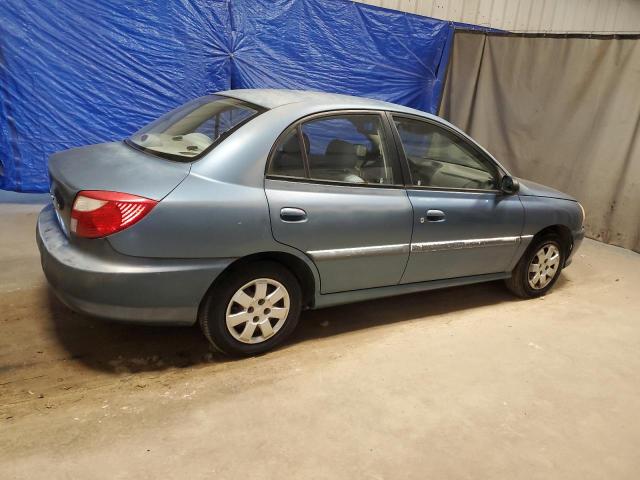 KNADC123816028081 - 2001 KIA RIO BLUE photo 3