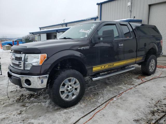 1FTFX1EF7DFC26628 - 2013 FORD F150 SUPER CAB BLACK photo 1