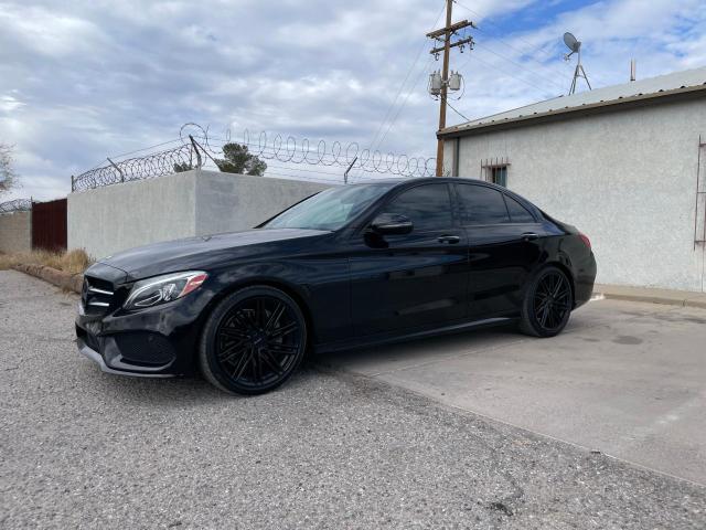 55SWF4JB8JU255741 - 2018 MERCEDES-BENZ C 300 BLACK photo 2