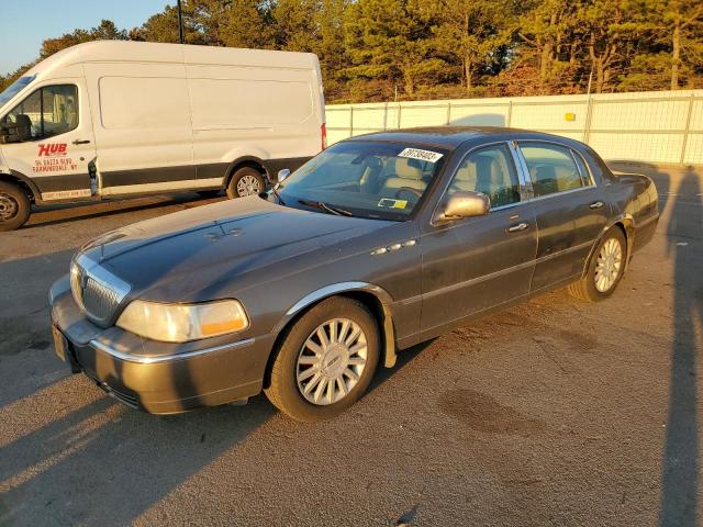 1LNHM82W23Y632183 - 2003 LINCOLN TOWN CAR SIGNATURE GRAY photo 1