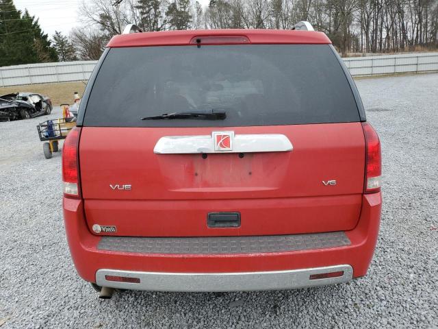 5GZCZ53436S836783 - 2006 SATURN VUE RED photo 6