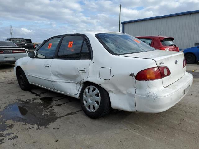 1NXBR12E52Z596128 - 2002 TOYOTA COROLLA CE WHITE photo 2