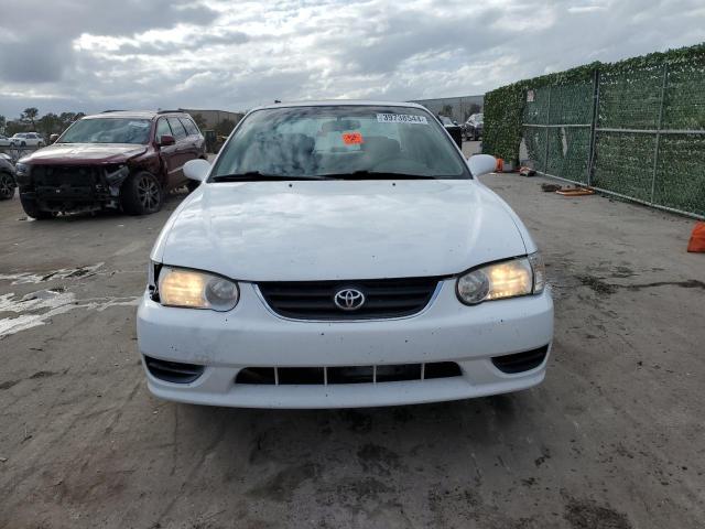 1NXBR12E52Z596128 - 2002 TOYOTA COROLLA CE WHITE photo 5