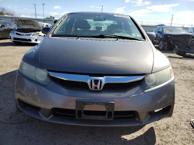 2HGFA1F91AH526526 - 2010 HONDA CIVIC EXL GRAY photo 5