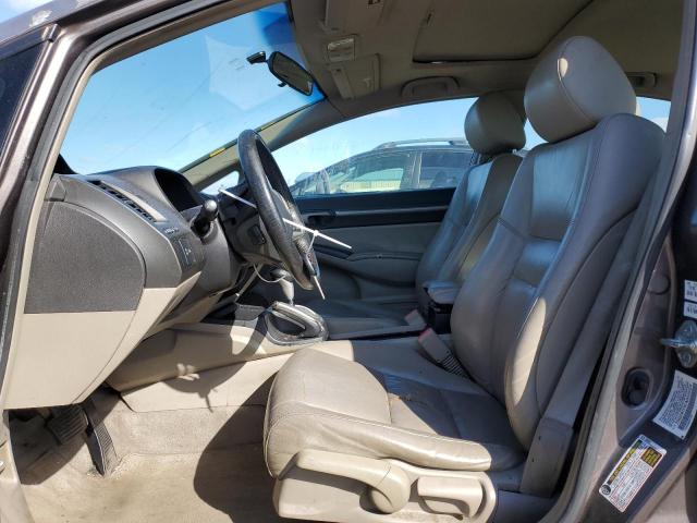 2HGFA1F91AH526526 - 2010 HONDA CIVIC EXL ნაცრისფერი ფოტო 7