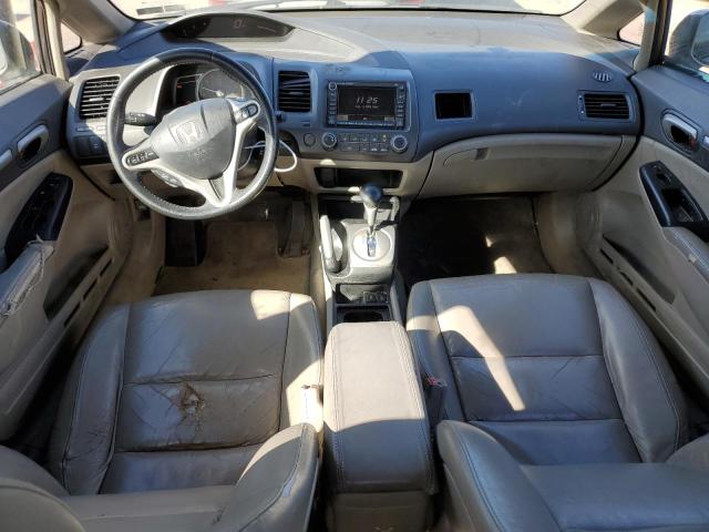 2HGFA1F91AH526526 - 2010 HONDA CIVIC EXL ნაცრისფერი ფოტო 8