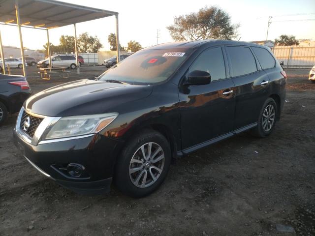 5N1AR2MN4FC627928 - 2015 NISSAN PATHFINDER S 黑色 照片 1