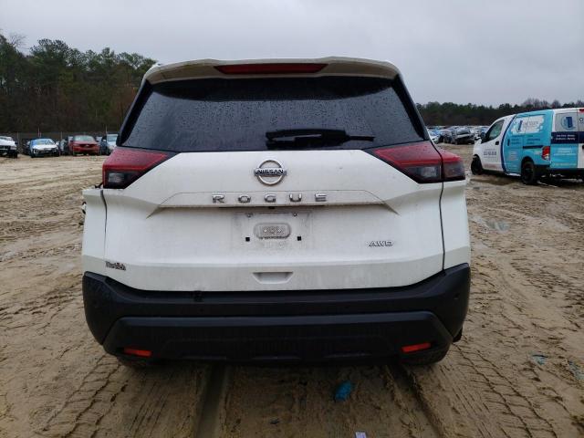 5N1AT3AB3MC821252 - 2021 NISSAN ROGUE S WHITE photo 6