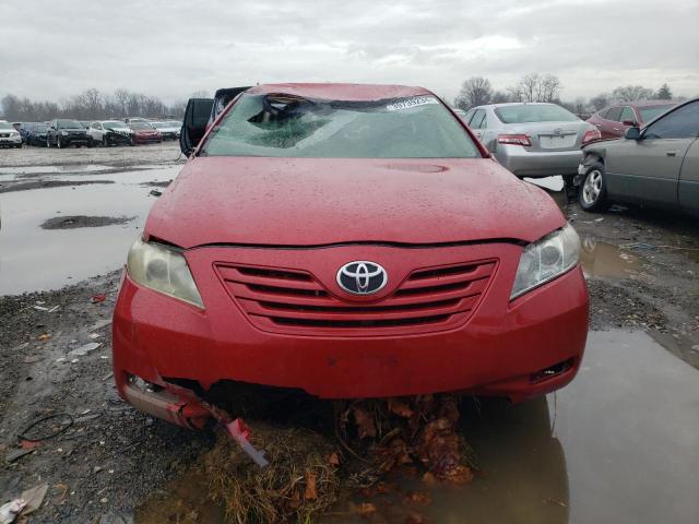 4T1BK46K17U042971 - 2007 TOYOTA CAMRY LE RED photo 5