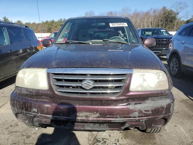 JS3TX92V134106252 - 2003 SUZUKI XL7 PLUS BURGUNDY photo 5