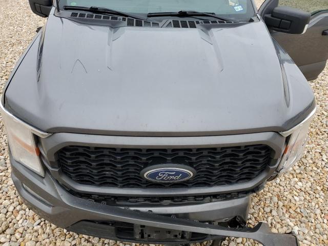 1FTEW1CP1MFC04599 - 2021 FORD F150 SUPERCREW GRAY photo 11