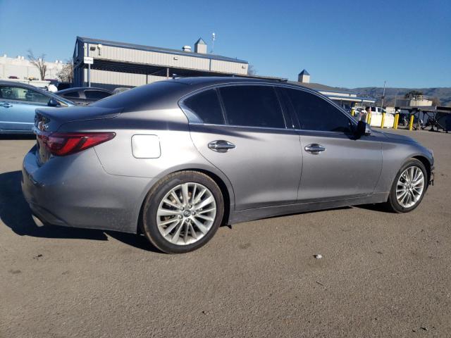 JN1EV7BP1MM705269 - 2021 INFINITI Q50 LUXE GRAY photo 3