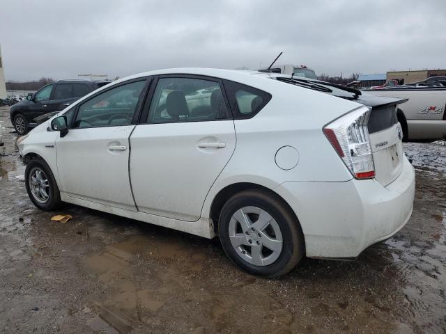 JTDKN3DUXA0021996 - 2010 TOYOTA PRIUS WHITE photo 2