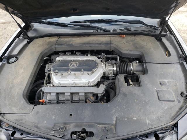 19UUA8F39EA003822 - 2014 ACURA TL SE GRAY photo 11