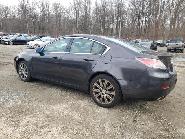 19UUA8F39EA003822 - 2014 ACURA TL SE GRAY photo 2