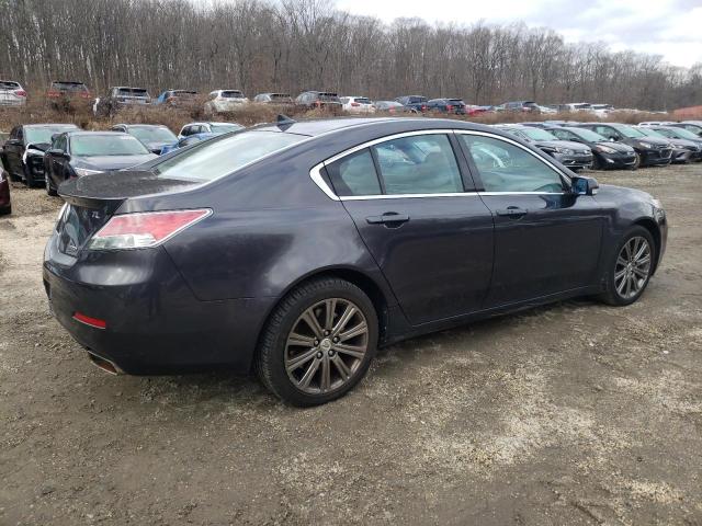 19UUA8F39EA003822 - 2014 ACURA TL SE GRAY photo 3