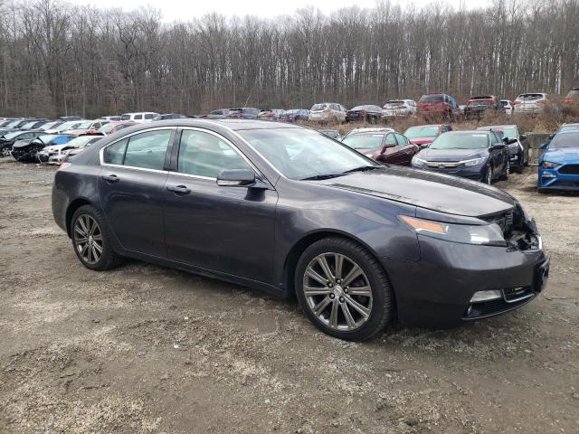 19UUA8F39EA003822 - 2014 ACURA TL SE GRAY photo 4