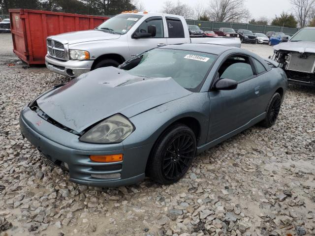 4A3AC54L4YE152291 - 2000 MITSUBISHI ECLIPSE GT BLUE photo 1