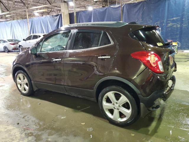 KL4CJGSB0GB631793 - 2016 BUICK ENCORE BROWN photo 2