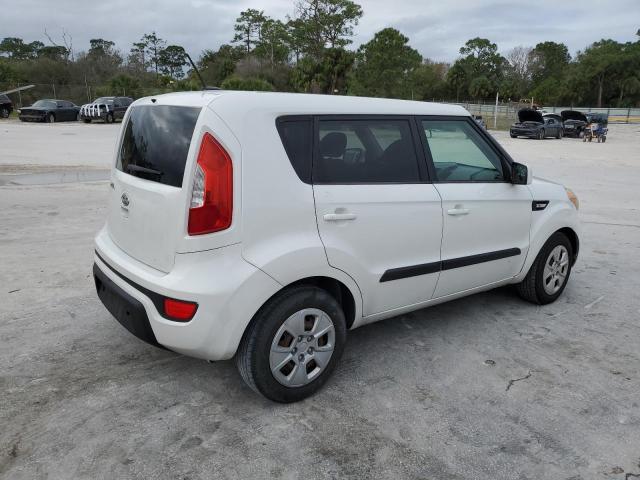 KNDJT2A52C7400509 - 2012 KIA SOUL WHITE photo 3