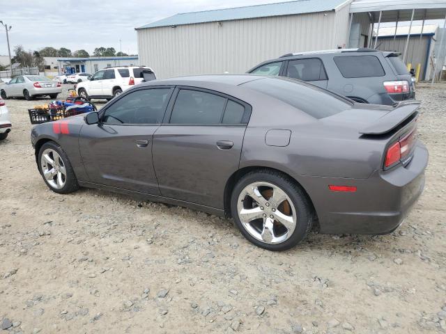 2C3CDXBG5EH303254 - 2014 DODGE CHARGER SE GRAY photo 2