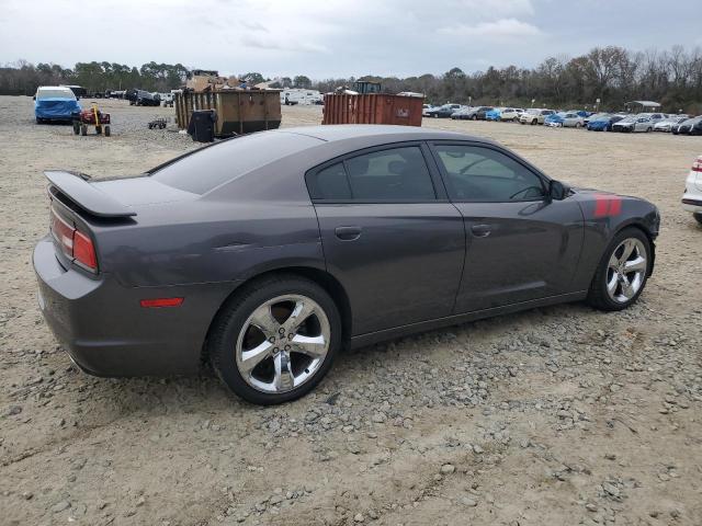 2C3CDXBG5EH303254 - 2014 DODGE CHARGER SE GRAY photo 3
