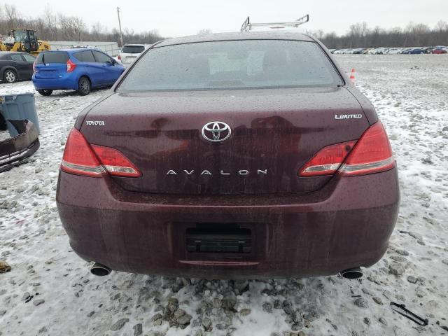 4T1BK36B87U198161 - 2007 TOYOTA AVALON XL BURGUNDY photo 6