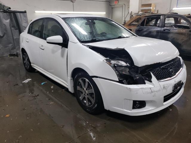 3N1AB6AP0CL776653 - 2012 NISSAN SENTRA 2.0 WHITE photo 4