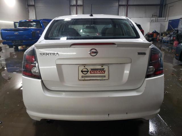 3N1AB6AP0CL776653 - 2012 NISSAN SENTRA 2.0 WHITE photo 6