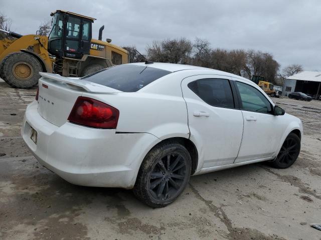 1C3CDZAG1EN104285 - 2014 DODGE AVENGER SE WHITE photo 3