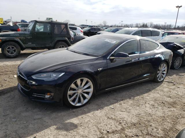 5YJSA1CN7CFP01773 - 2012 TESLA MODEL S Սև լուսանկար 1
