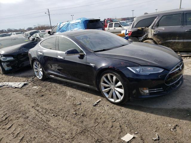 5YJSA1CN7CFP01773 - 2012 TESLA MODEL S Սև լուսանկար 4