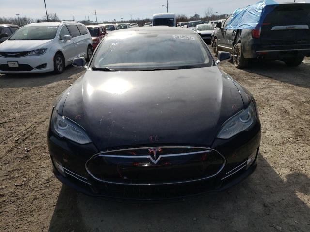 5YJSA1CN7CFP01773 - 2012 TESLA MODEL S Սև լուսանկար 5