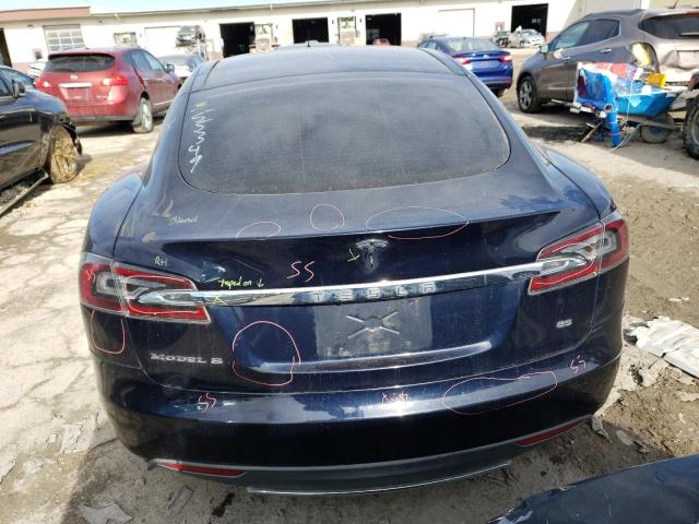 5YJSA1CN7CFP01773 - 2012 TESLA MODEL S Սև լուսանկար 6