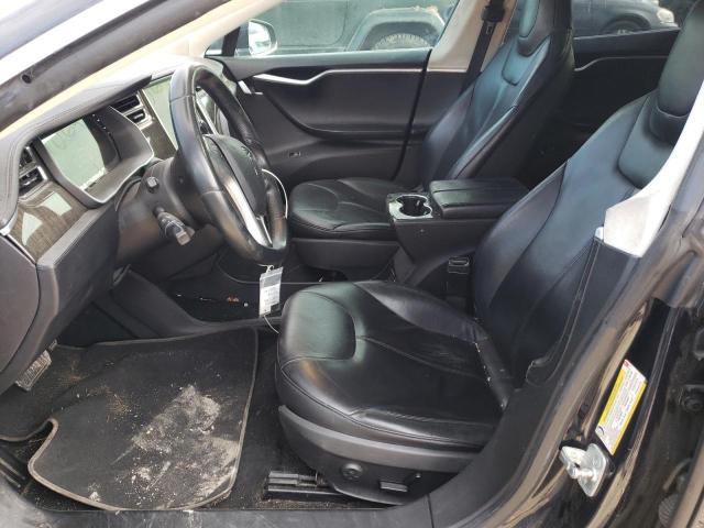 5YJSA1CN7CFP01773 - 2012 TESLA MODEL S Սև լուսանկար 7