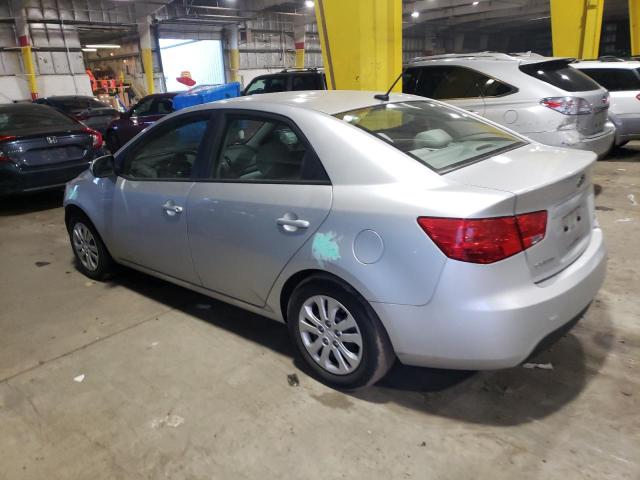 KNAFU4A22C5590292 - 2012 KIA FORTE EX SILVER photo 2