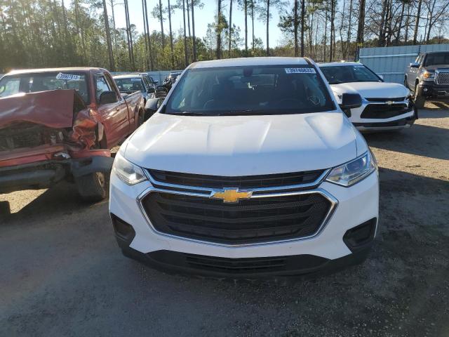 1GNERFKWXKJ103558 - 2019 CHEVROLET TRAVERSE LS WHITE photo 5