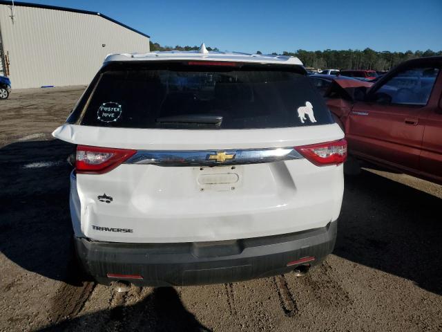 1GNERFKWXKJ103558 - 2019 CHEVROLET TRAVERSE LS WHITE photo 6